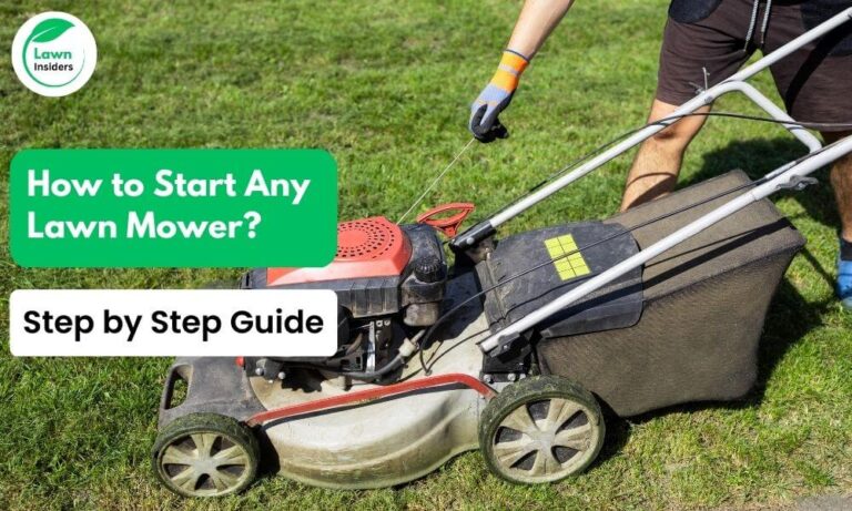 How To Start A Lawn Mower? Step By Step Guide [Updated]