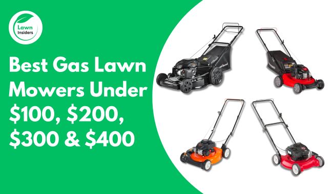 Best Gas Lawn Mowers Under $100, $200, $300 & $400