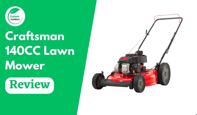 Craftsman 140CC Lawn Mower Review