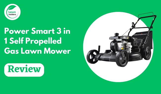 Power Smart 3 in 1 Self Propelled Gas Lawn Mower