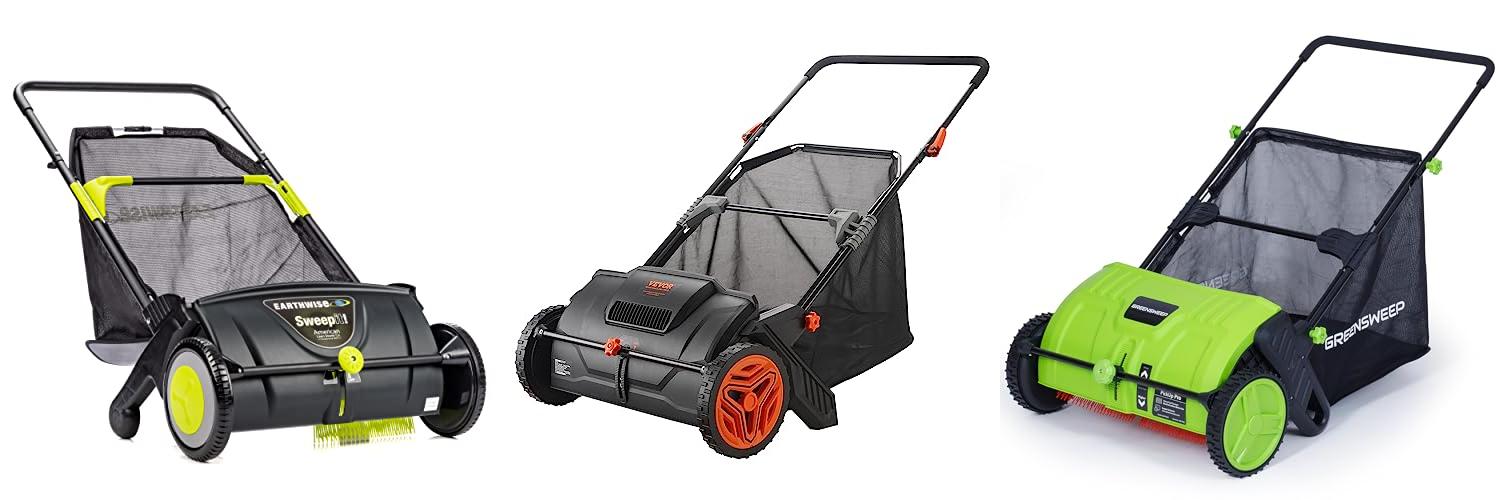 Lawn Sweeper Pine Needles